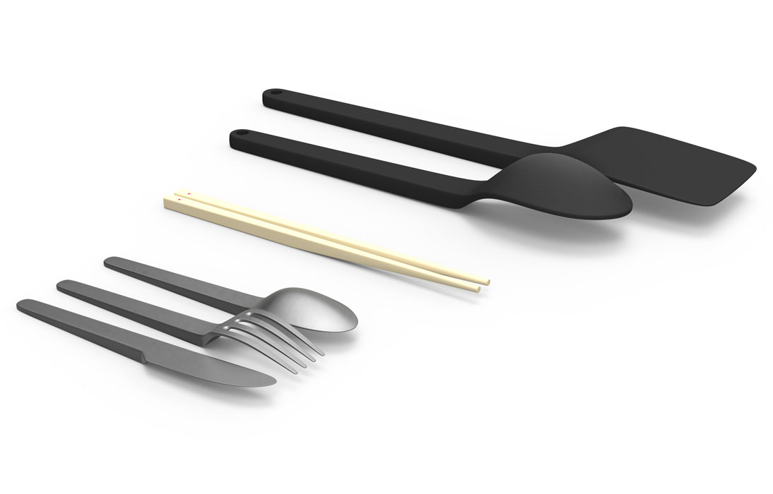 No Mess Utensil Set